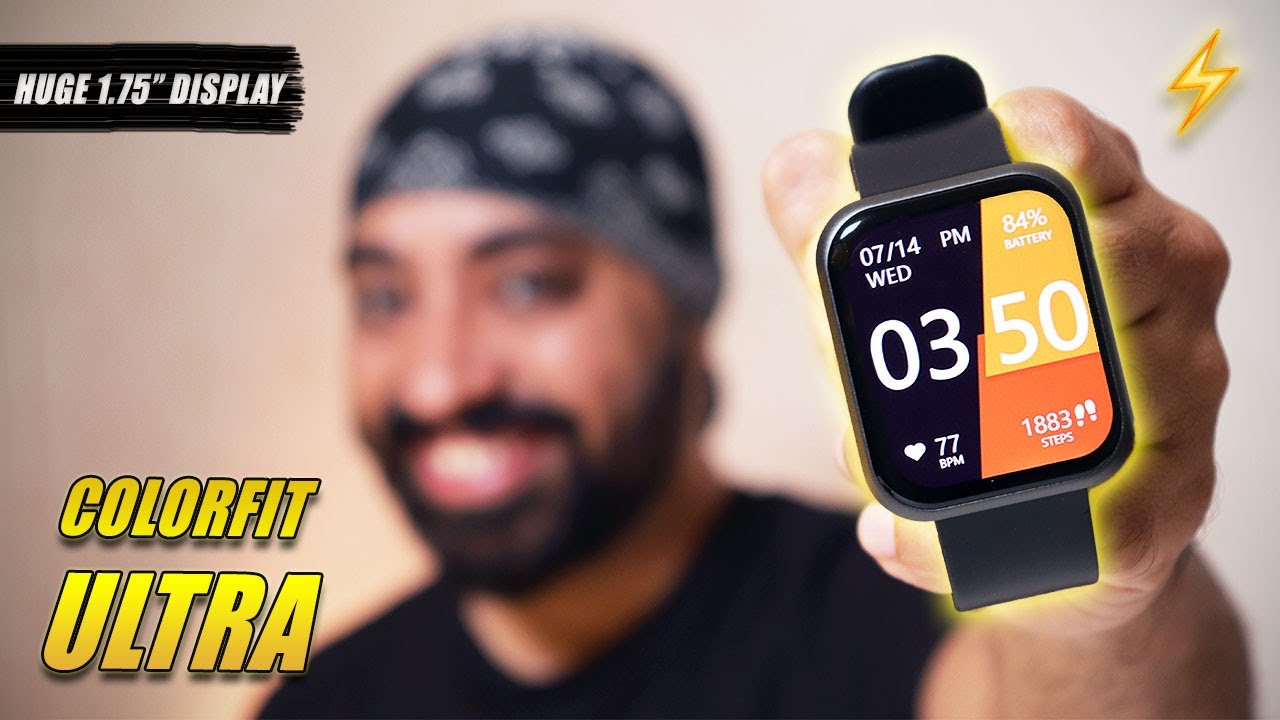 Noise Colorfit Ultra Unboxing & Review 🚀 Huge 1.75