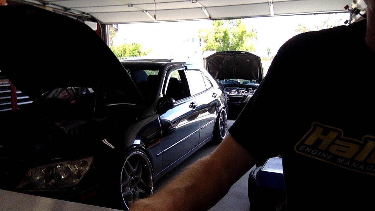 Chillin in the garage (working on IS300's)