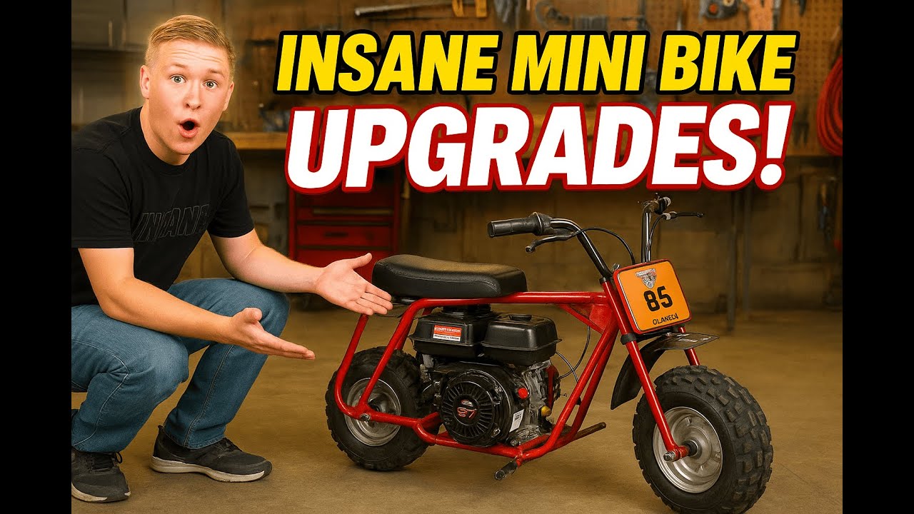 UPGRADING MY MINI BIKE (99cc to 212cc)