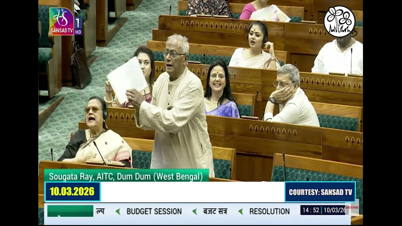 S Ray’s intervention on speaking time limits during discussion on no-confidence motion