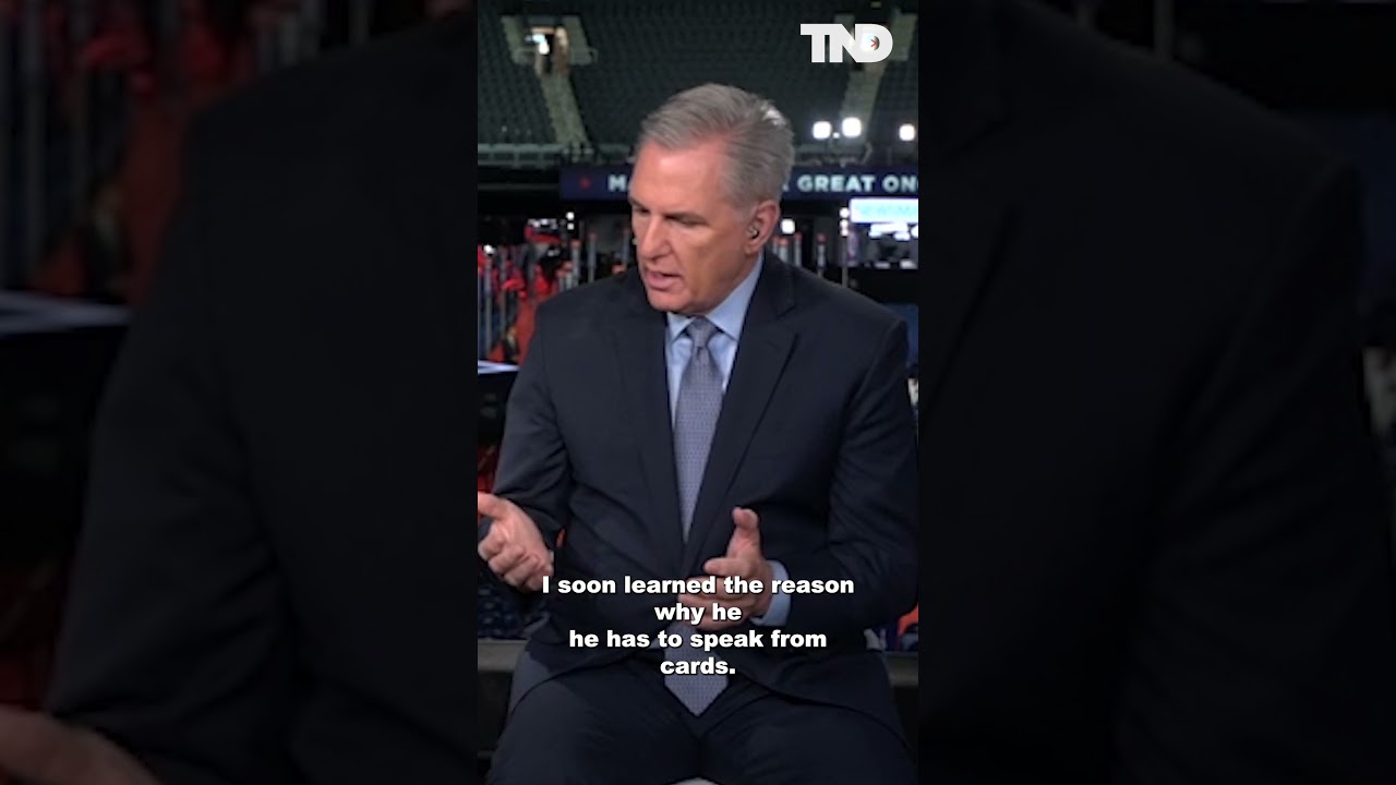 'I saw Biden decline early on,' McCarthy says