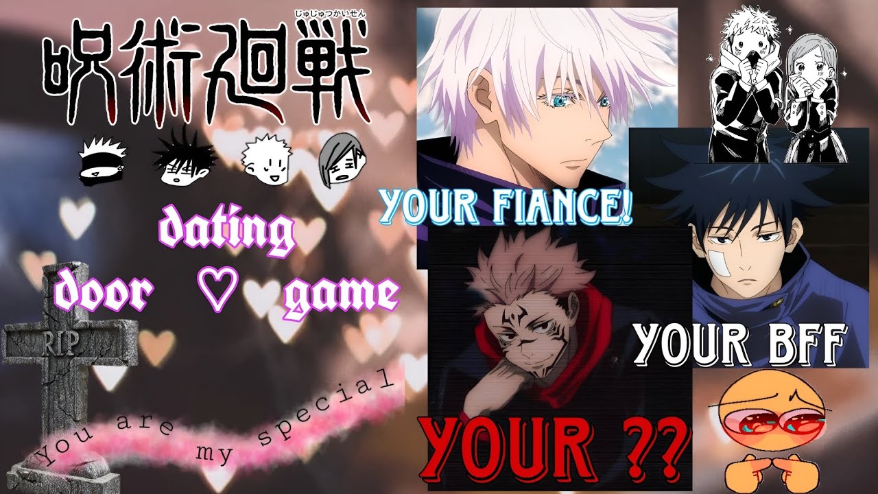 Jujutsu Kaisen dating door game! ✨check your luck🤞#jjk #anime #datingdoorgame #jujutsukaisen #gojo