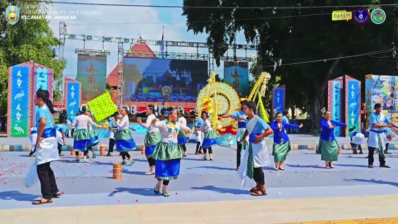 Situbondo Ethnic Festival (SEF) 3 Kecamatan Jangkar Menampilkan 