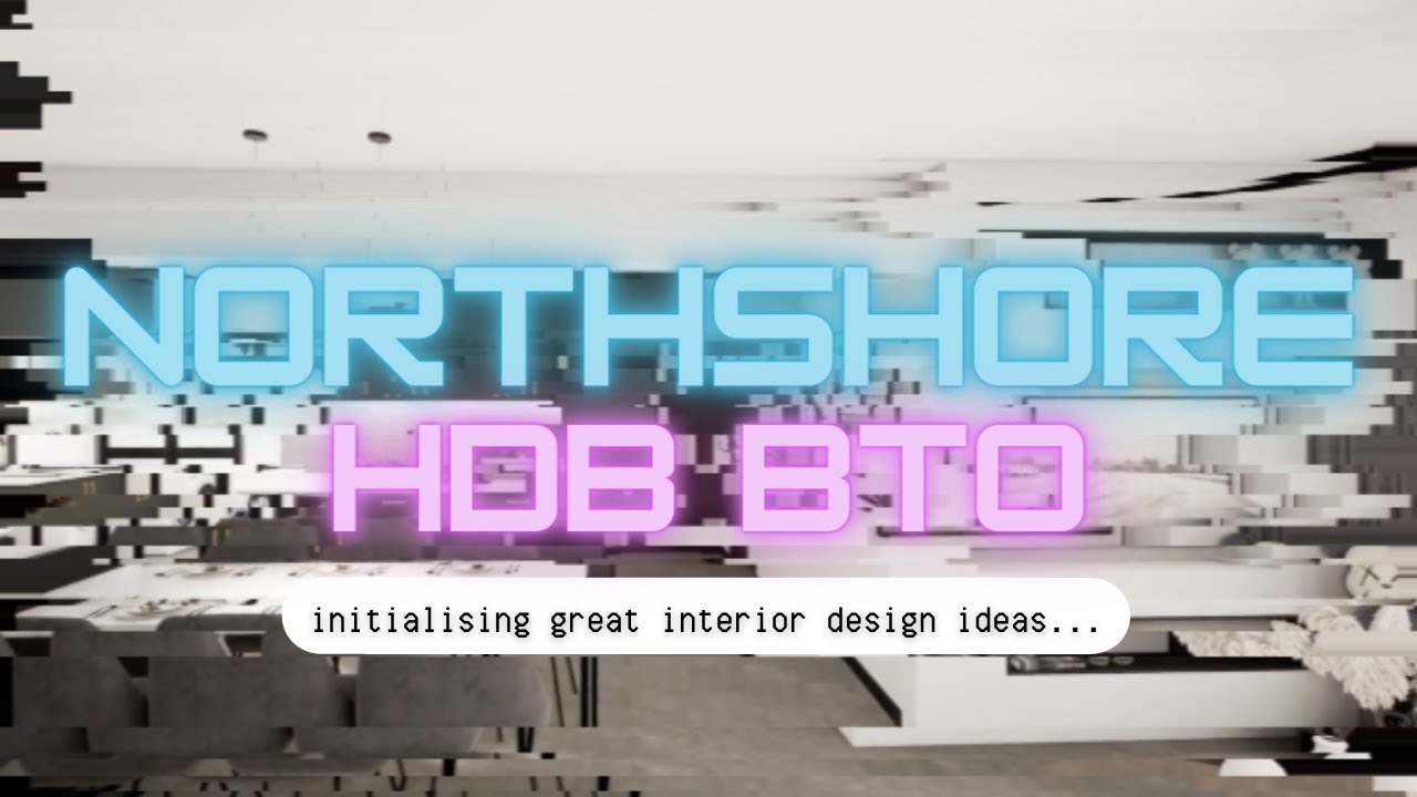 Punggol Northshore HDB BTO Home Tour | Modern Black Interior Design