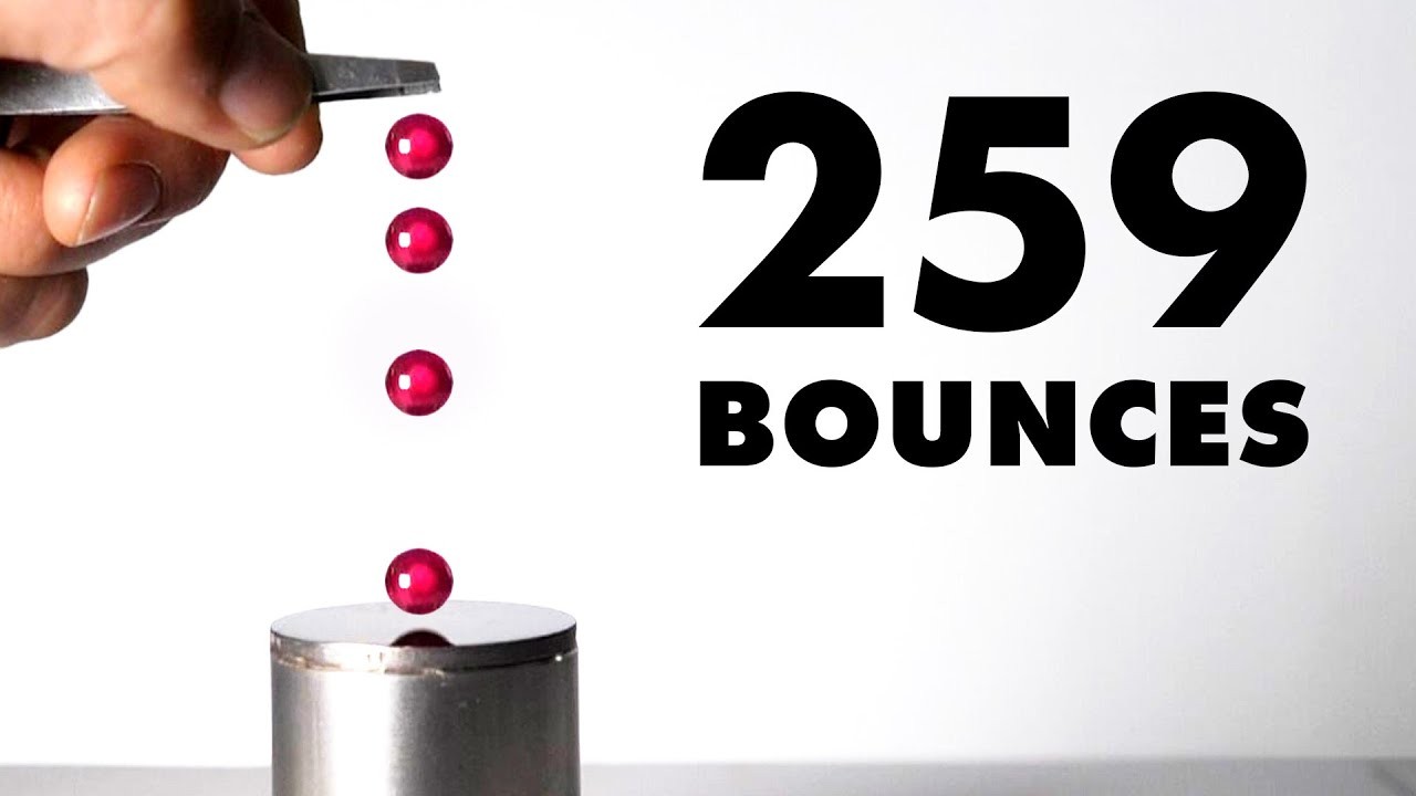 This weird metal is insanely bouncy