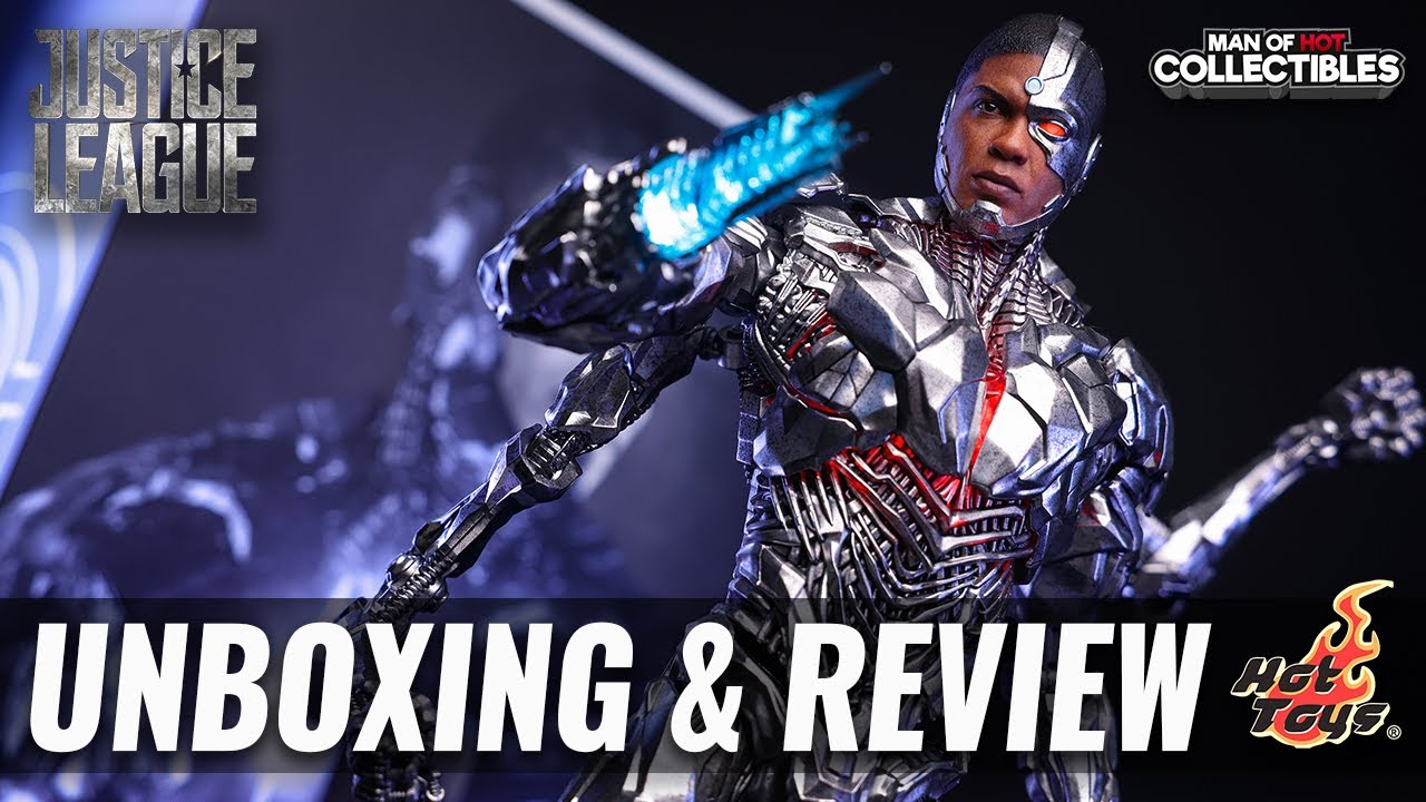 Hot Toys CYBORG Unboxing and Review | JUSTICE LEAGUE