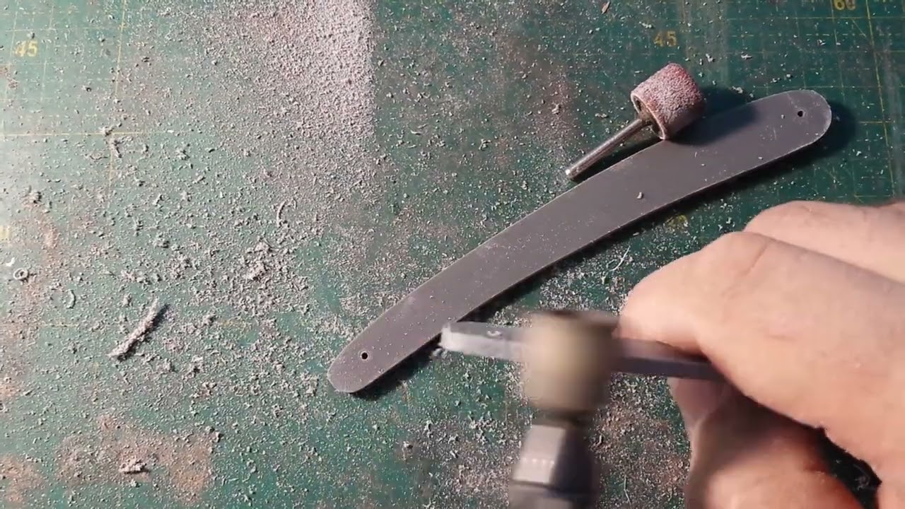 Handmade PVC Handle for Razolution Straight Razor | DIY Repair