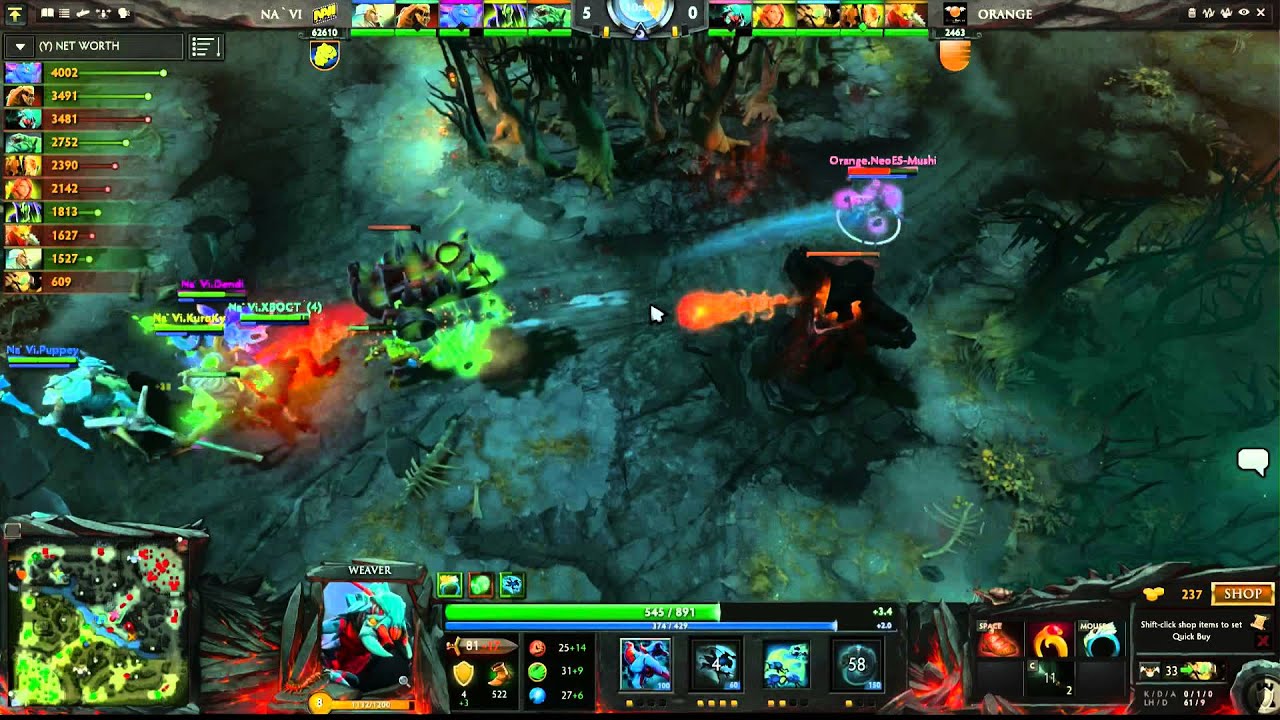Na'Vi vs  Orange UB Round 1A 3 of 3  Russian Commentary