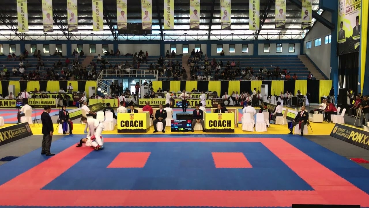 PRAPON KARATE 2023 | FINAL!!! KUMITE +68KG PI | IRNANDHA HERA (JATENG) VS PONDAAG VANENSELA (KALTIM)