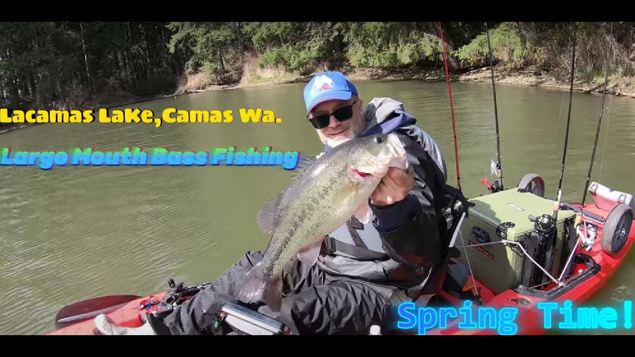Lacamas Lake. Bass Fishing Largemouth!