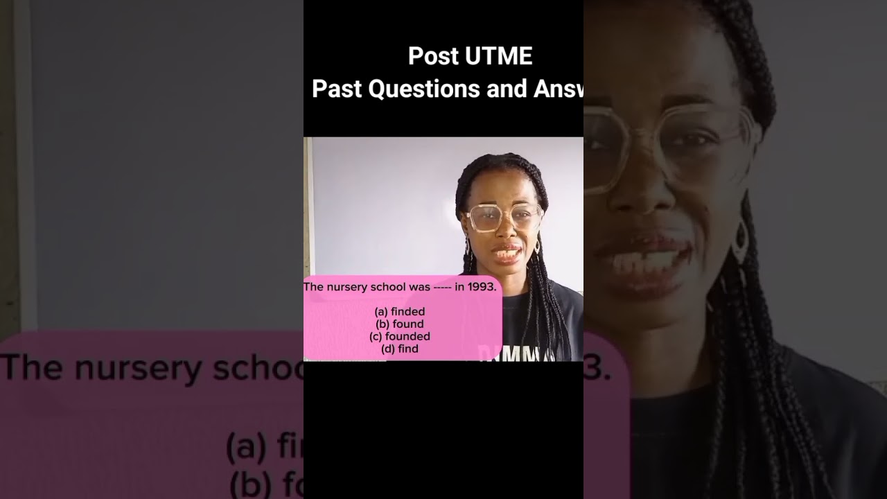Post UTME 2024. Post UTME Online Tutorials. Post UTME Past Questions and Answers.