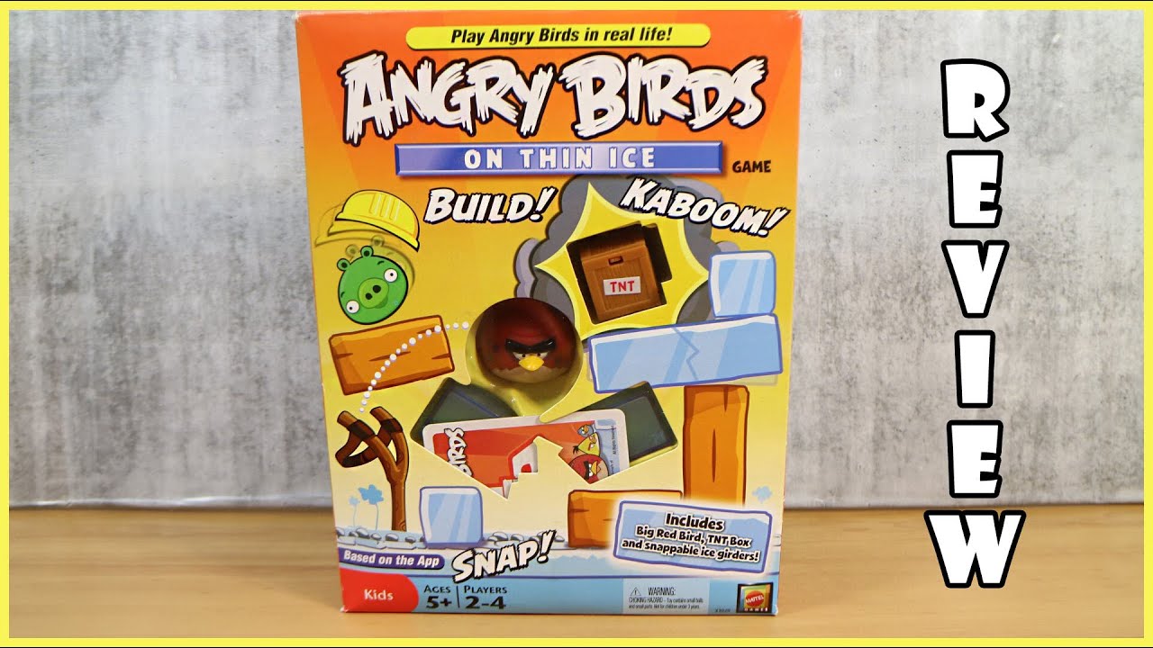 Angry Birds On Thin Ice Board Game Review! | Board Game Night