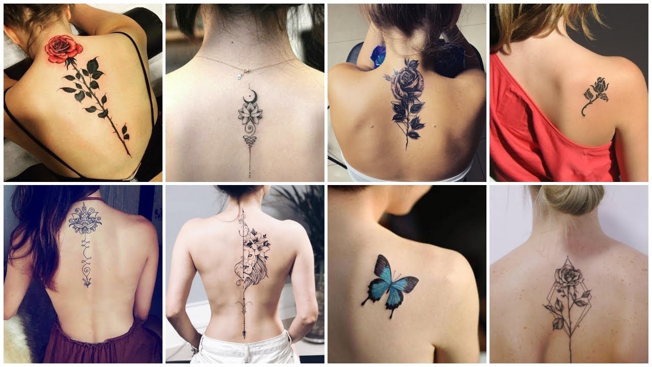 40+ Lovely BACK Tattoo Design Ideas For Girls 2025 | Best BACK Tattoos For Ladies | Women's Tattoos!