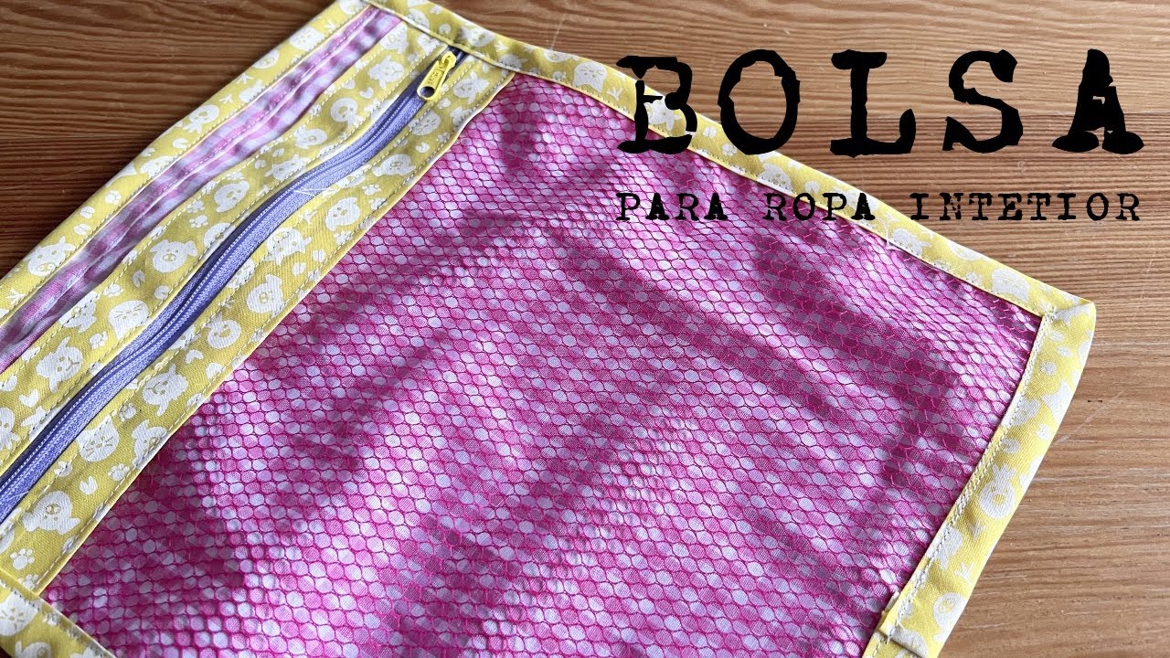 Bolsa para la ropa interior ( con tela Mesh )