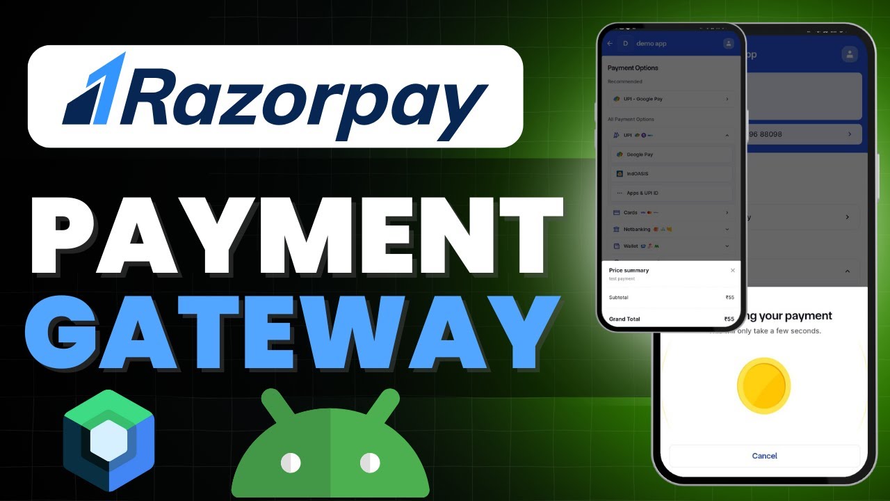 Razorpay Payment Gateway Video in Jetpack Compose | Integrate payment gateway in jetpack compose