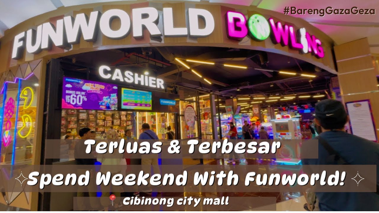 MAIN BOWLING DI FUNWORLD BOWLING TERBESAR DAN TERLUAS DI CIBINONG CITY MALL