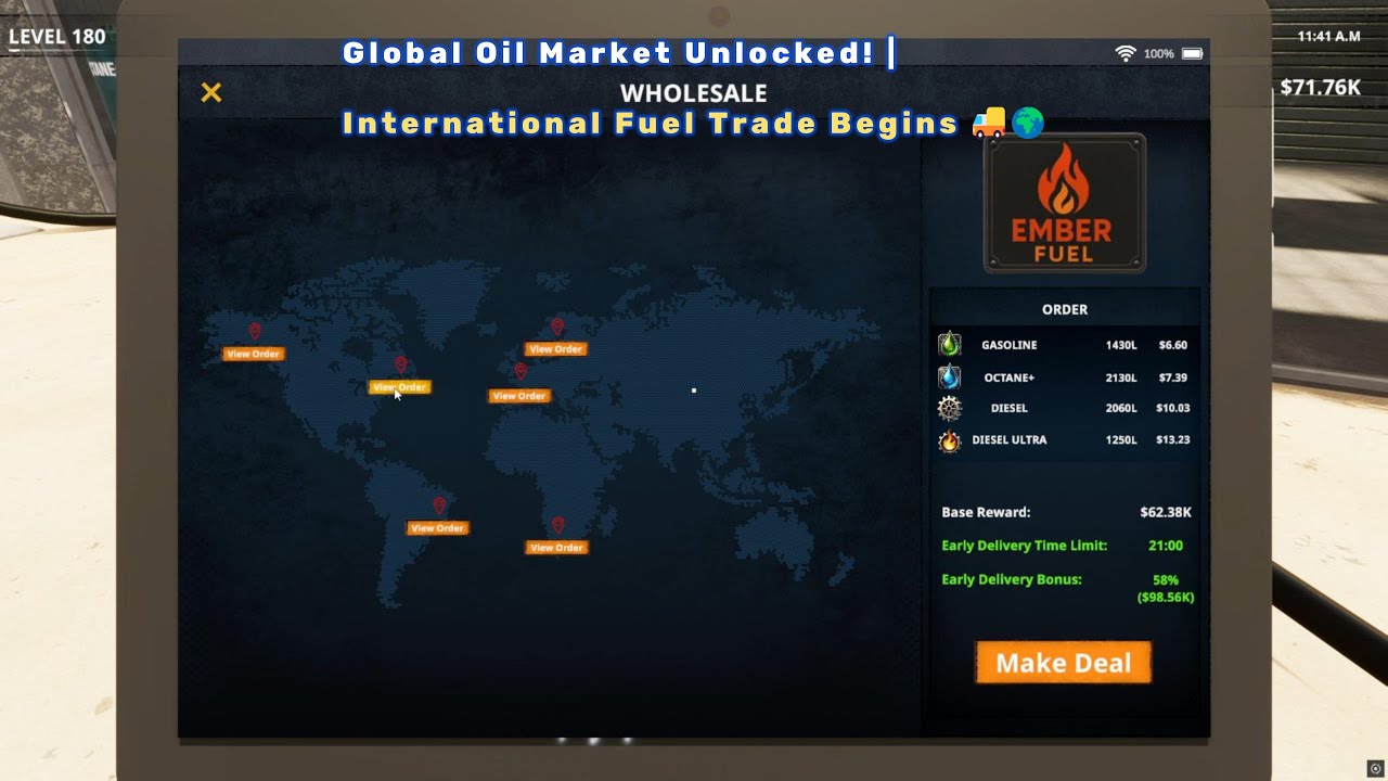 Fuel Harvest Together #09 | Global Oil Market Unlocked!!! 🚚🌍