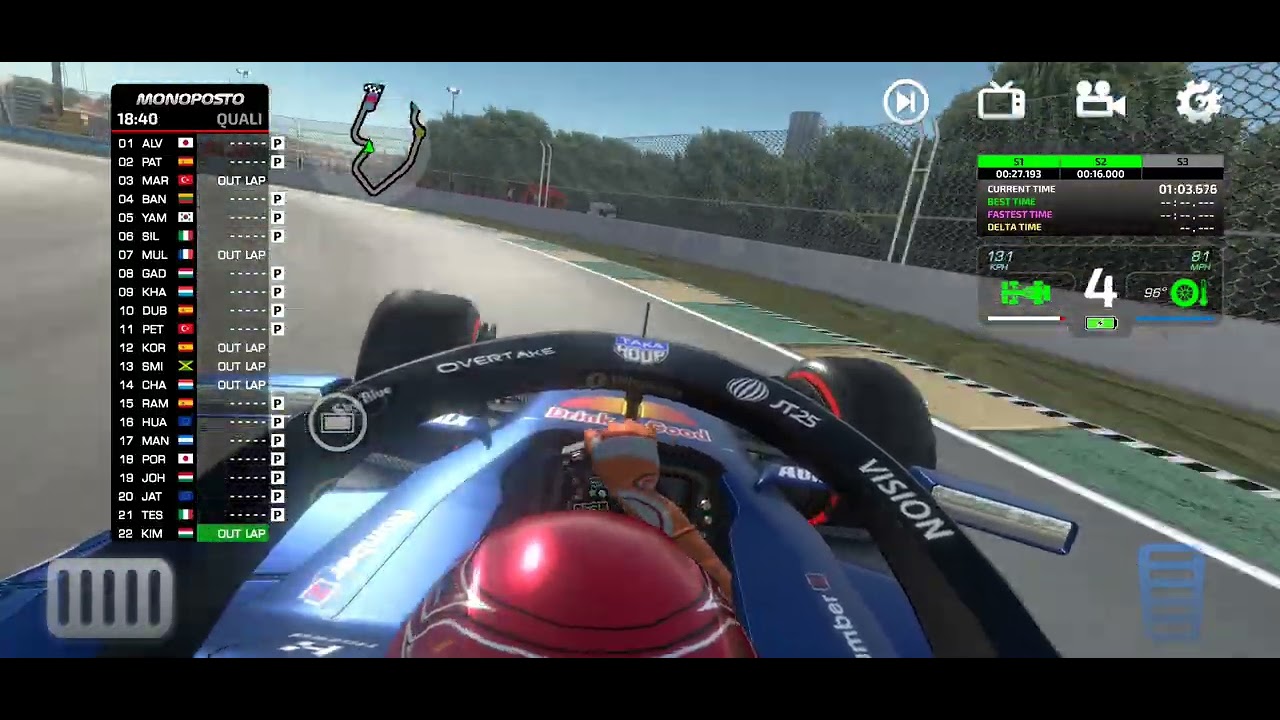 Monoposto 2026 Quali