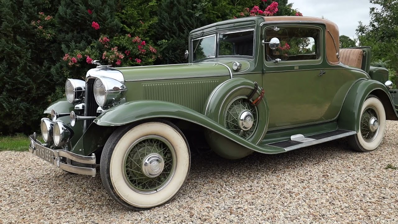 1931 Chrysler Deluxe CD Eight Rumble Seat Coupe