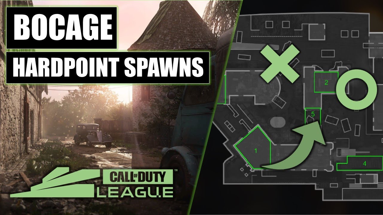 BOCAGE HARDPOINT SPAWNS! - Vanguard CDL TIPS AND TRICKS