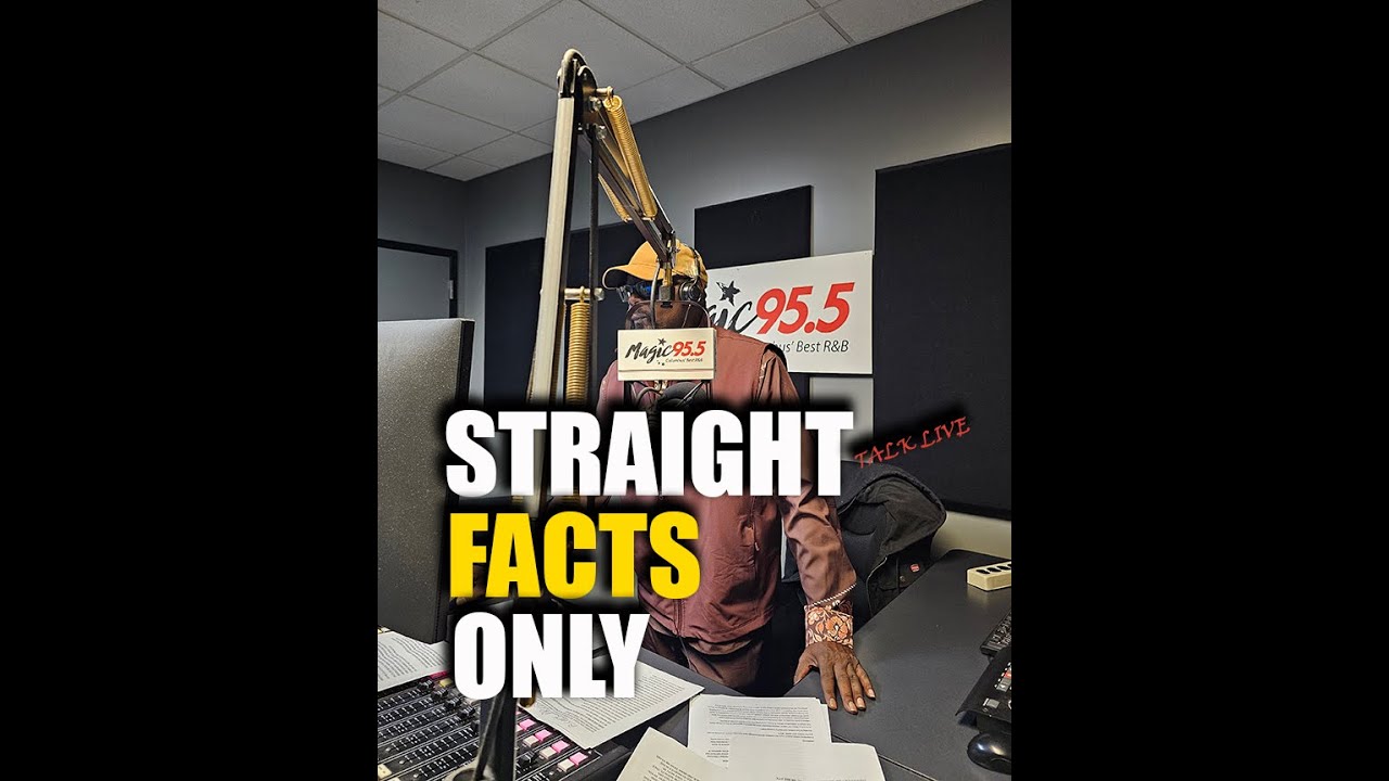Khari Enaharo, Straight Talk Live: No Filter. Just Facts. Magic 95.5 Columbus
