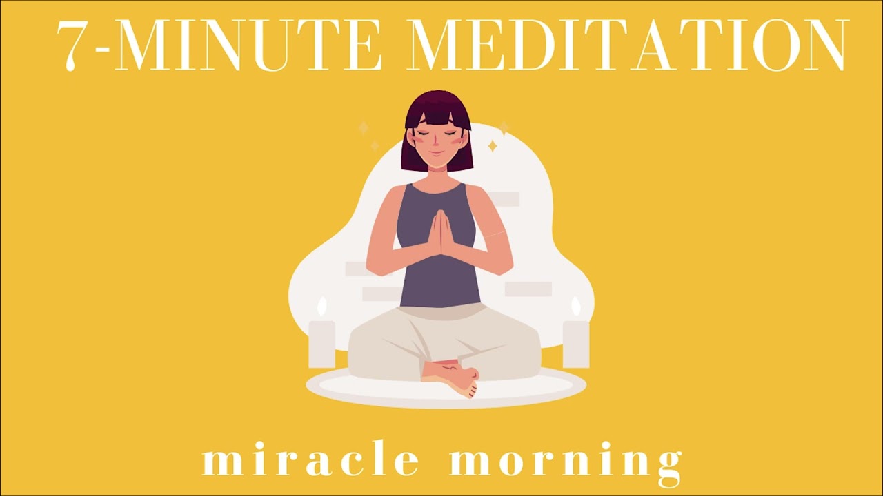7 min MIRACLE meditation to START YOUR DAY ☀️ (positive thinking, gratitude, confidence, motivation)