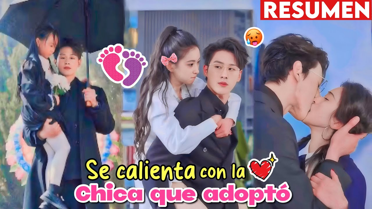 🔥CHICA es ADOPTADA por el CEO pero él se ENAMORA de ELLA y la deja EMBARAZADA
