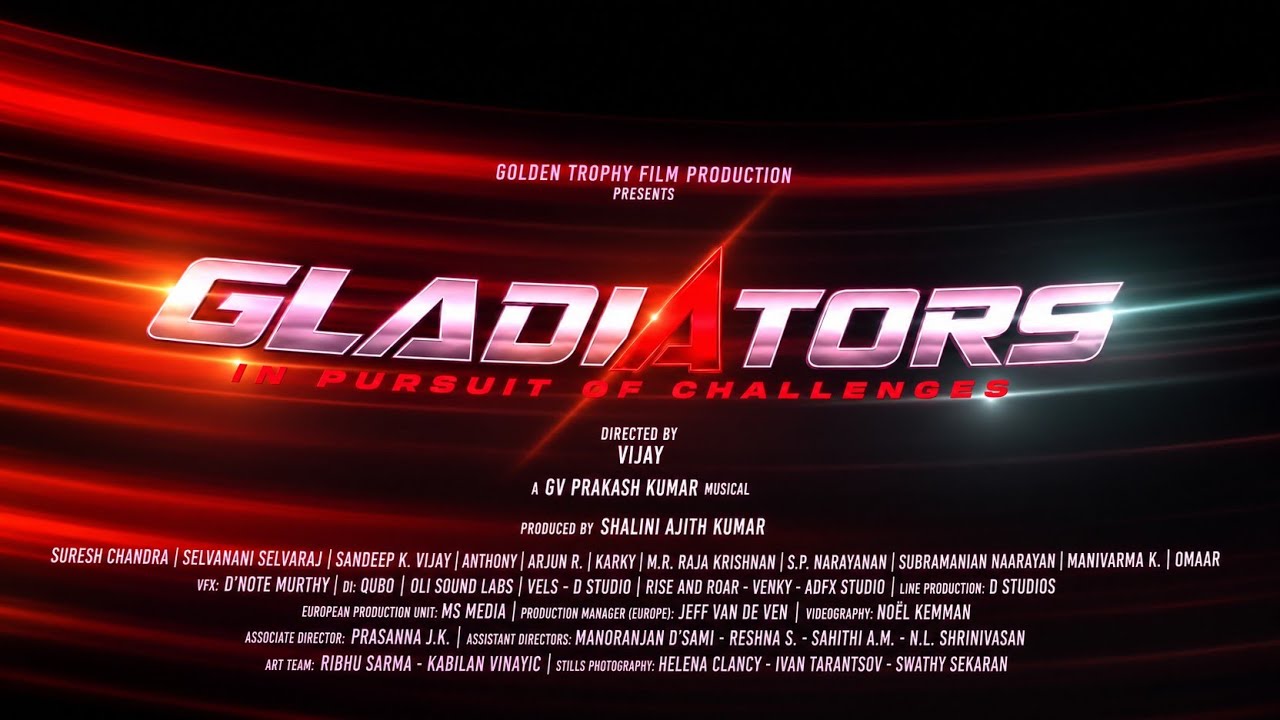 GLADIATORS OFFICIAL TRAILER 🏁💥 | Ajith Kumar | Director Vijay | GV Prakash | 2026 🔥👑