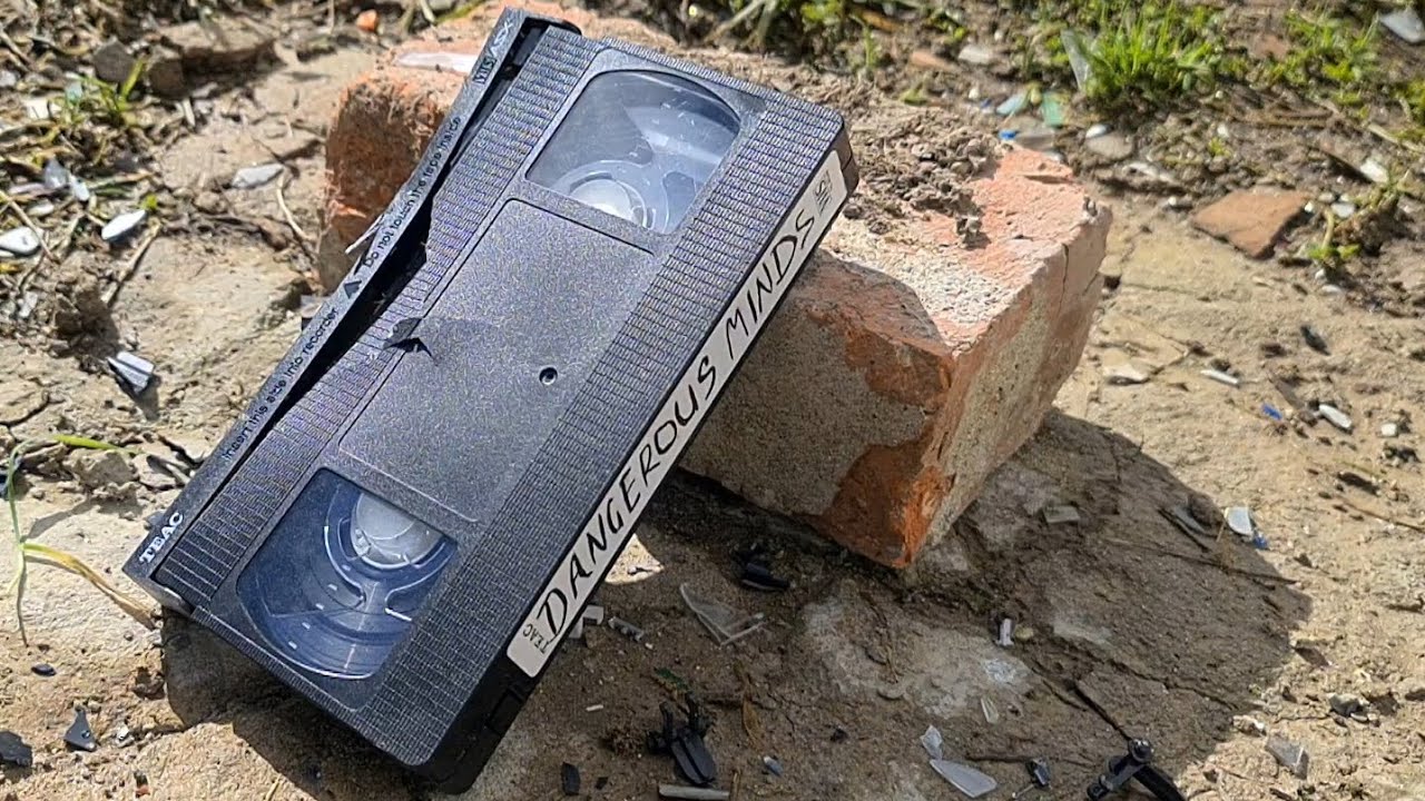 Smash VHS Tapes in Slow Motion