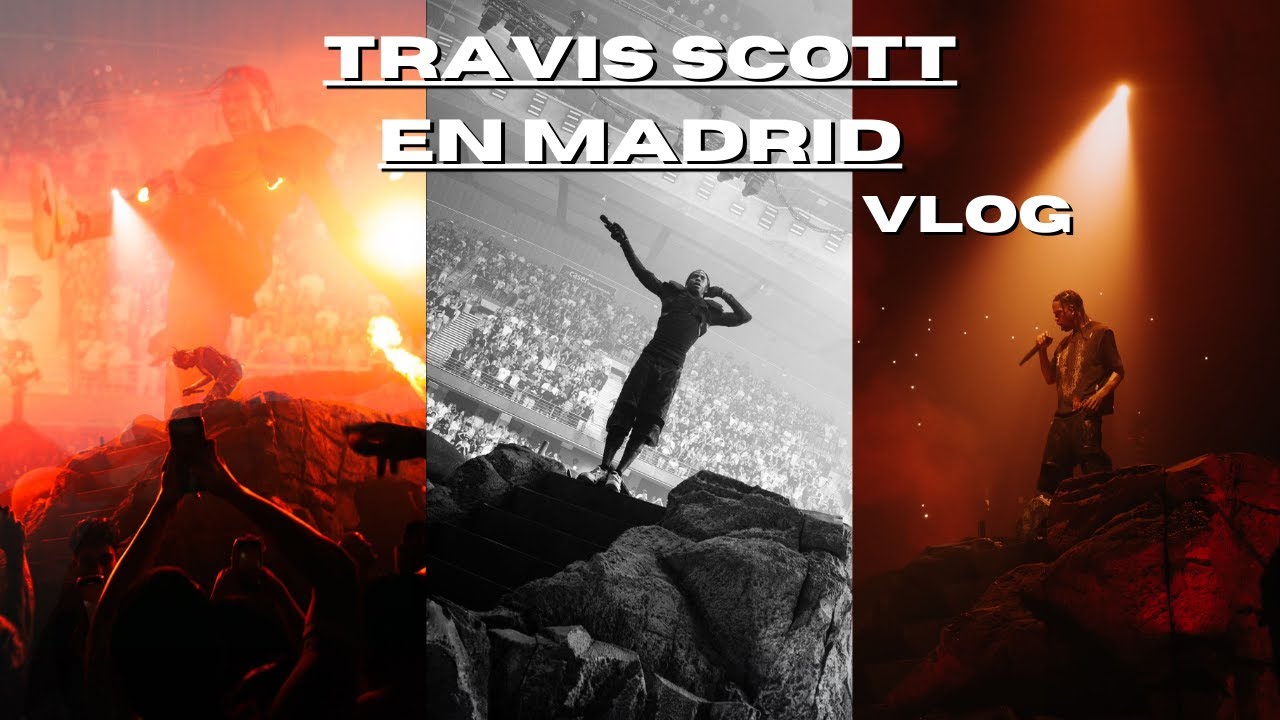 VLOG en el CONCIERTO de TRAVIS SCOTT en MADRID / CIRCUS MAXIMUS EUROPE TOUR / WIZINK CENTER