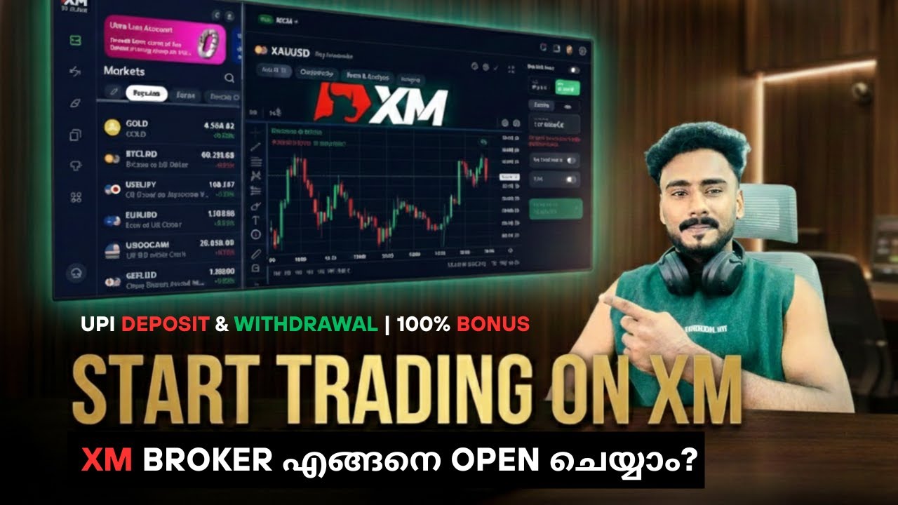 XM Broker Safe ആണോ? Account Opening + UPI Deposit & Withdrawal | 100% Bonus | Simple Explanation 👌🏼
