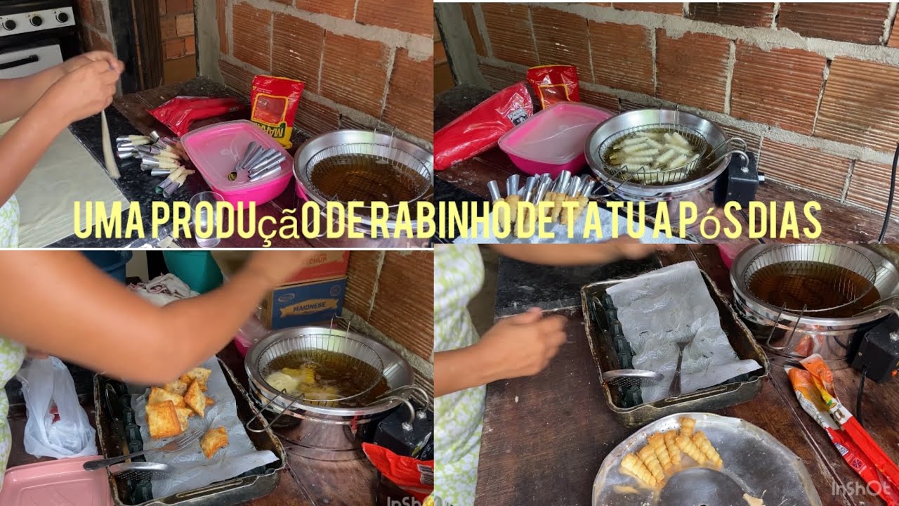 UMA PRODUÇÃO DE RABINHO DE TATU A PÔS DIAS 