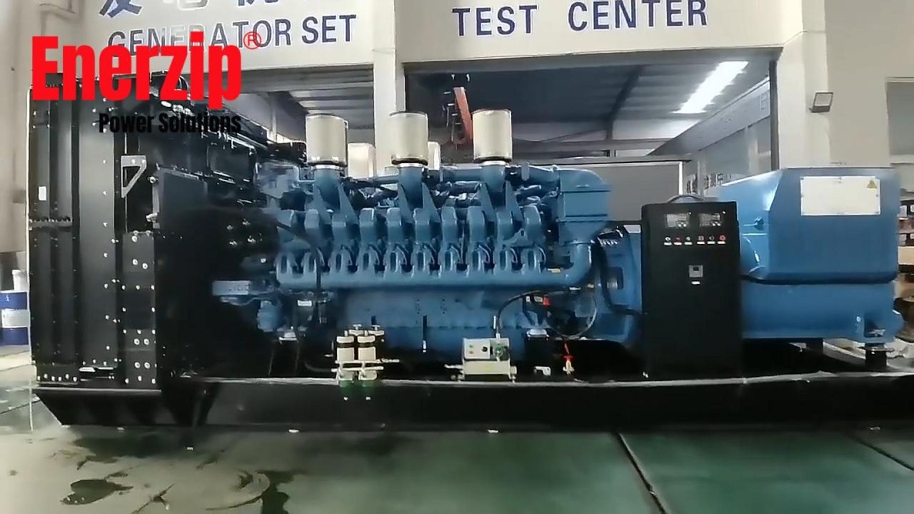 Enerzip M3000D5 Diesel Generator Set  Premium Standby Power for Data Centers & Critical Infrastructu