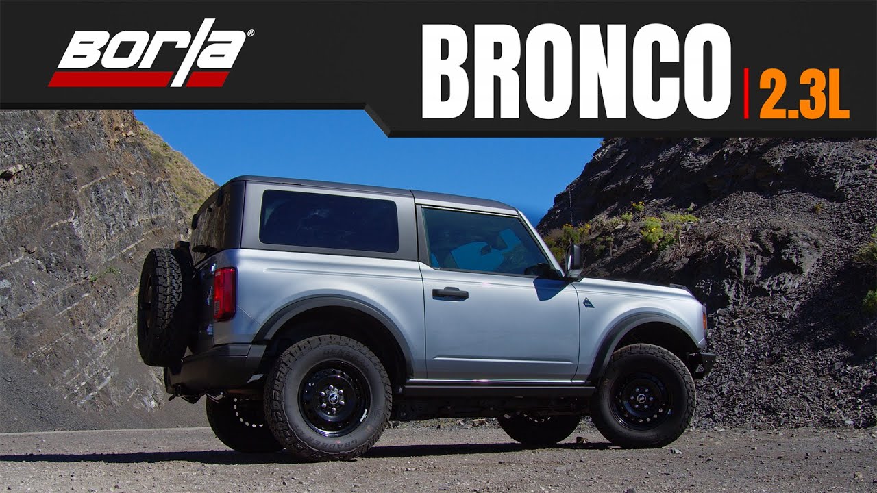 Выхлопная система Borla для Ford Bronco 2.3L EcoBoost 2021+