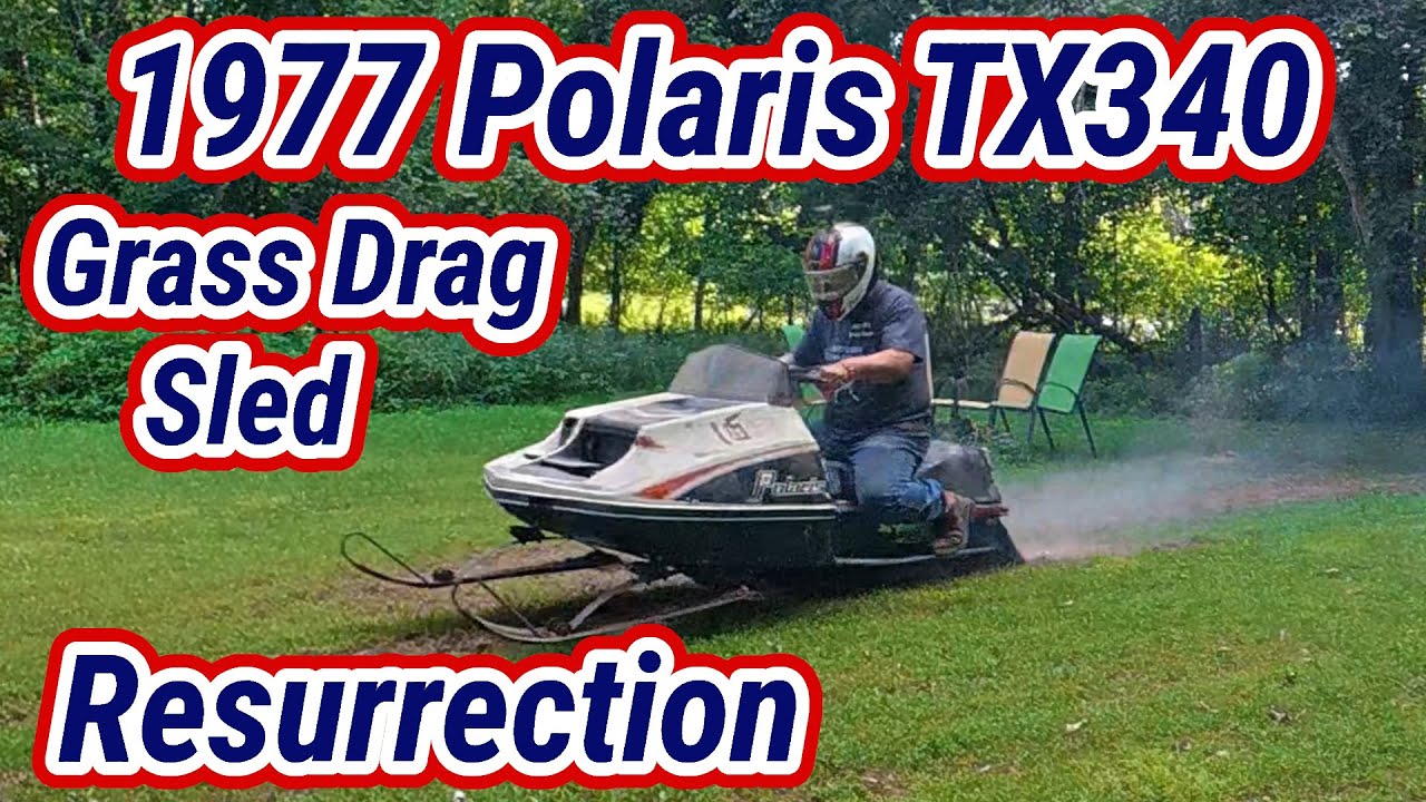 1977 TX340 Grass drag Sled Resurrected in a week!
