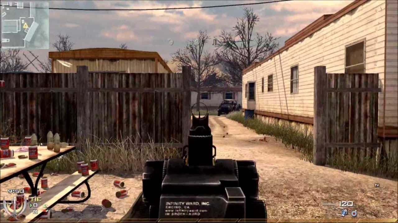 Modern Warfare 2 Willitz - Trailer Park AC130 SCAR FMJ Free For All