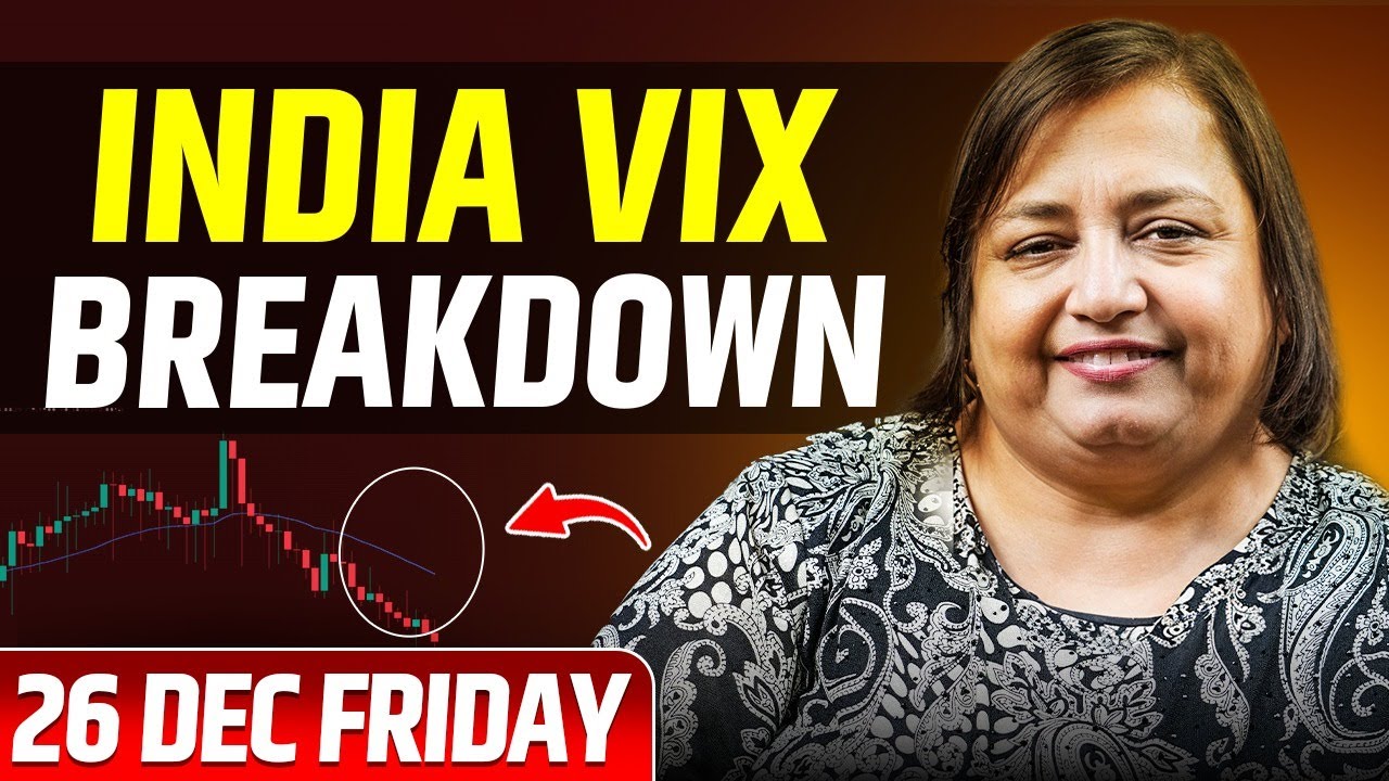 India VIX at a Critical Level | What&rsquo;s Next for Markets | 26th December 2025