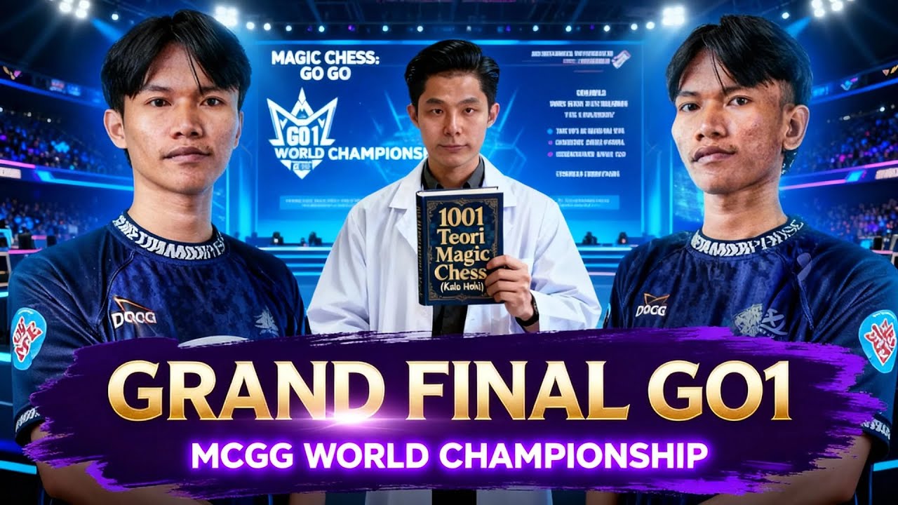 GRAND FINAL MCGG GO1 WORLD CHAMPIONSHIP! - DOSEN MAGIC CHESS GO GO #JuaraGO1GakSih #MCGGGO1