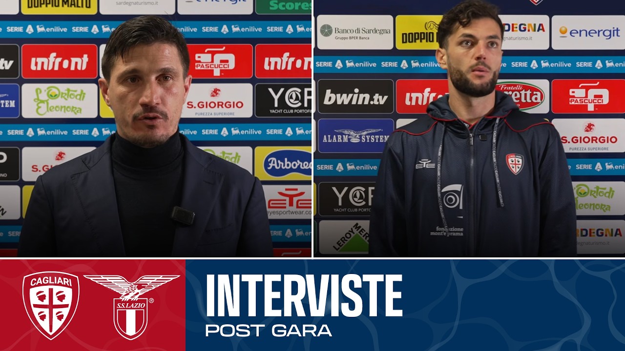 Post Gara | Pisacane e Dossena dopo Cagliari-Lazio | Serie A Enilive