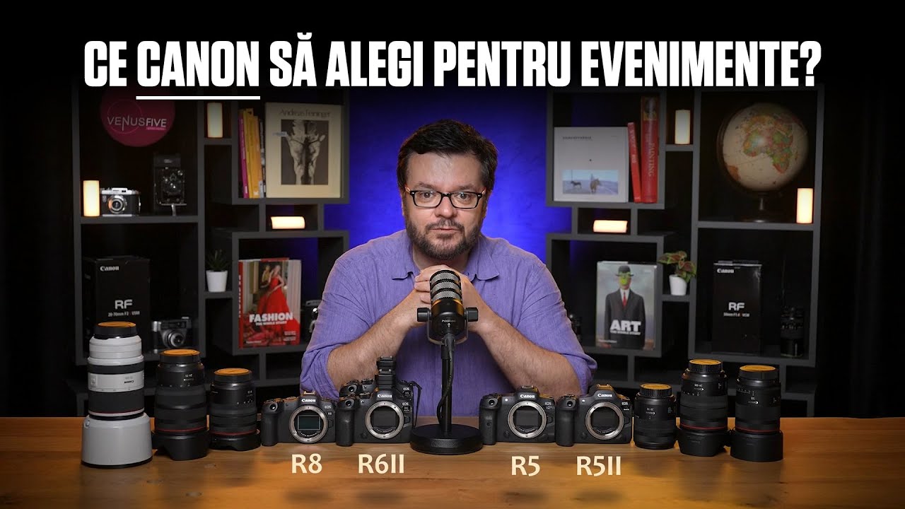 Cele mai recomandate aparate Canon mirrorless pentru foto si video de eveniment!