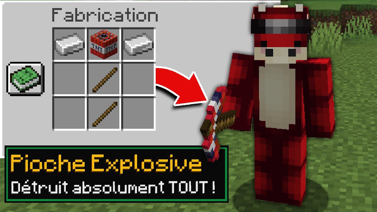 Minecraft mais j'ai ajout&eacute; des Items Cheat&eacute;