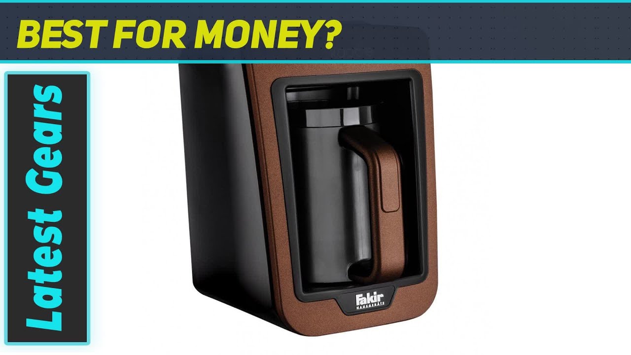 Kaave Automatic Turkish Greek Coffee Machine by Fakir - The Best Traditional Brew with Modern