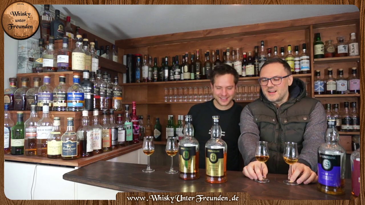 015 Whisky Verkostung: Springbank 21 vs. Springbank 21 Single Cask - WuF Hacky & Tom (Deutsch)