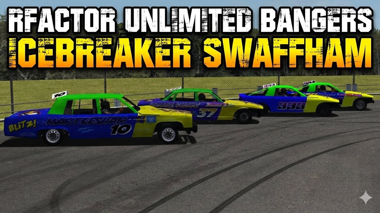 RFACTOR Unlimited Bangers | Icebreaker Heat 3 | Swaffham Old Skool