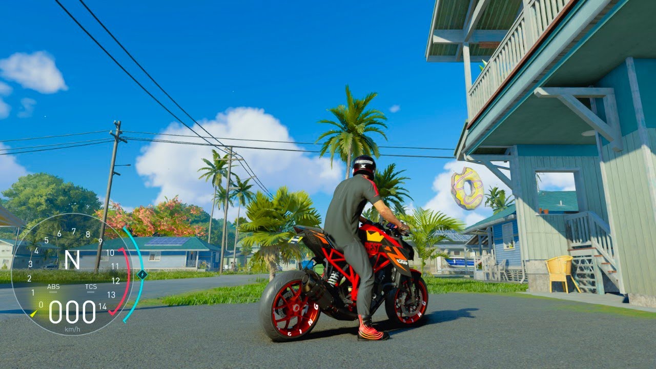 MODIFIED - KTM 1290 SUPER DUKE RC 😍- STUNT RIDE - The Crew Motorfest - ROG STRIKE G16 4060 ❤️