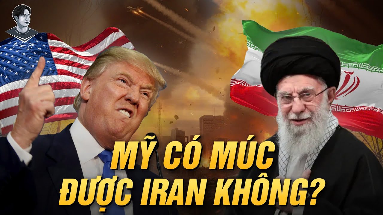 TRUMP KHOE HẠM ĐỘI ĐẾN VÂY IRAN “TO HƠN CẢ VENEZUELA” - MỸ CÓ ĂN ĐƯỢC IRAN KHÔNG?