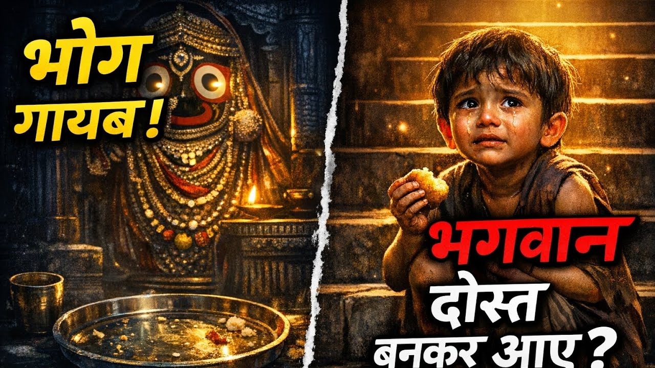 जब भगवान जगन्नाथ ने अपने भूखे भक्त को स्वयं भोजन कराया | सच्ची भक्ति की कथा#JaiJagannath#BhaktiKatha