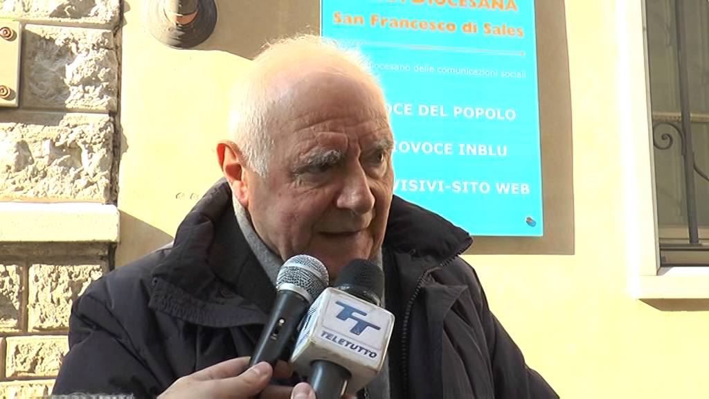 Monari e Sanguineti con i giornalisti bresciani