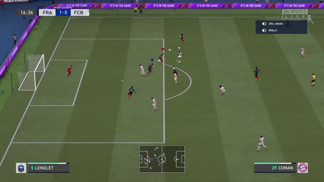 Fifa 21 coop 2 vs 2 / Фифа 2 на 2 #1