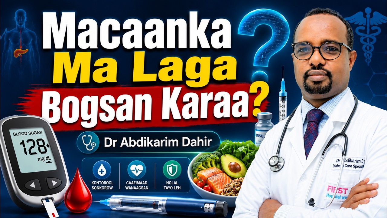 Xanuunka macaanka ma laga bogsan karaa